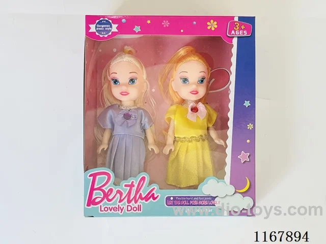 6 inch full-body doll