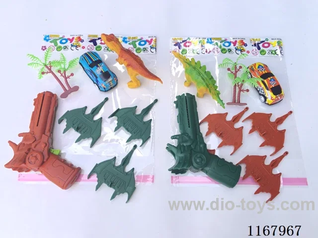 Dinosaur Airplane Gun Set