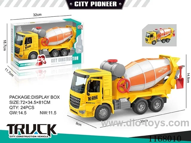 Inertia Openable Cement Truck