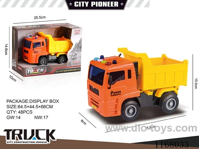 City Inertial Lighting Engineering Vehicle (4 Keys Dumper)
