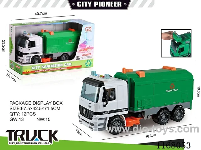 Lighted inertia sweeper (4 keys)