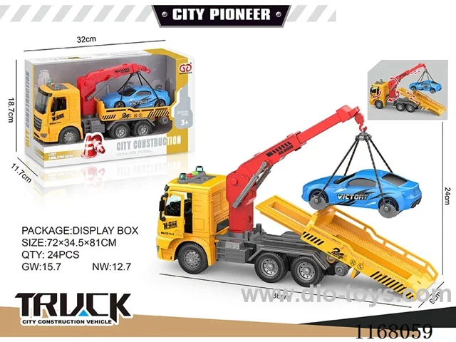 1:16 Inertia door openable sound and light rescue vehicle (2 keys)