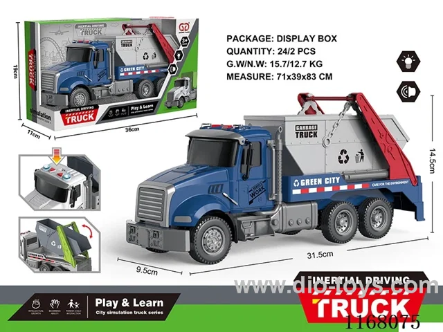 Inertia Acoustic Dump Truck (Blue)