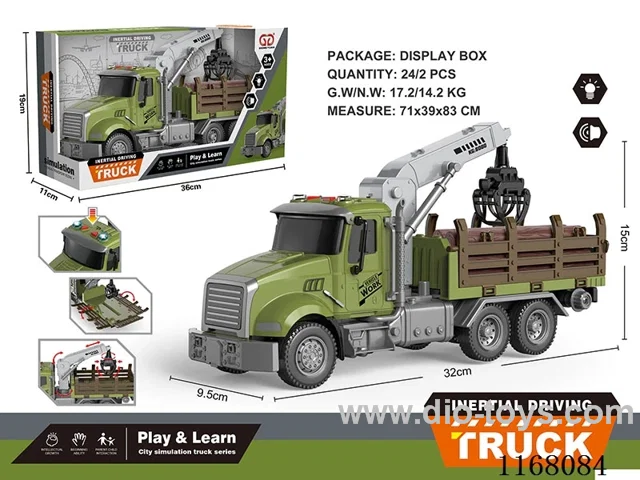 Inertia acoustic lumber transporter (grass green)