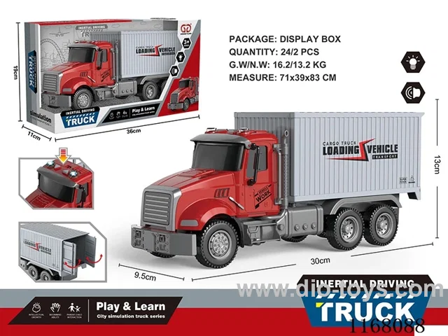 Inertia Sonic Cargo Vehicle (Dark Red)