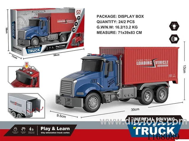 Inertia Sound & Light Truck Cargo Barrel (Blue)