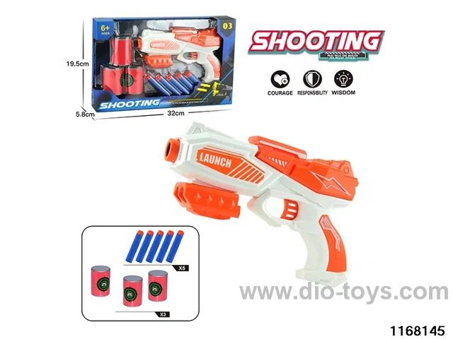 EVA hand-operated softball gun