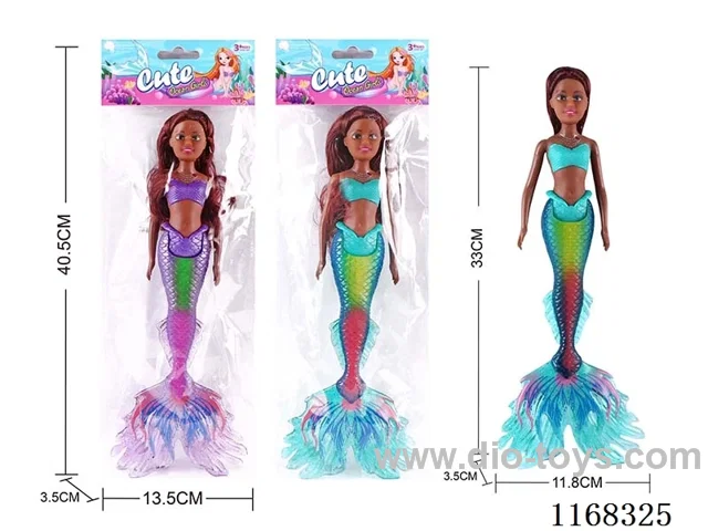 33.5CM Lighted Mermaid (2 Colours Mixed) 2*AG13 included
