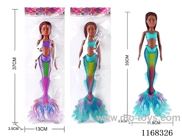 33.5CM Lighted Mermaid (2 Colours Mixed) 2*AG13 included