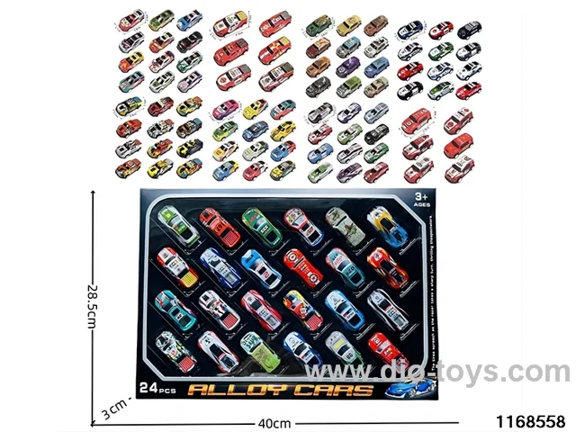 Alloy Pull back Car(6PCS)