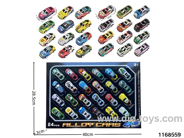 Alloy Pull back Car(6PCS)