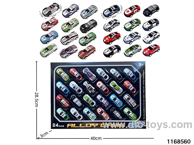 Alloy Pull back Car(6PCS)