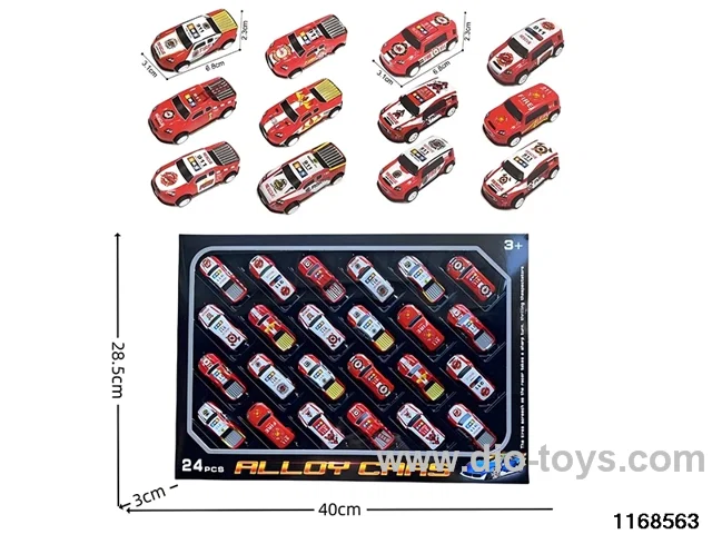 Alloy Pull back Car(6PCS)