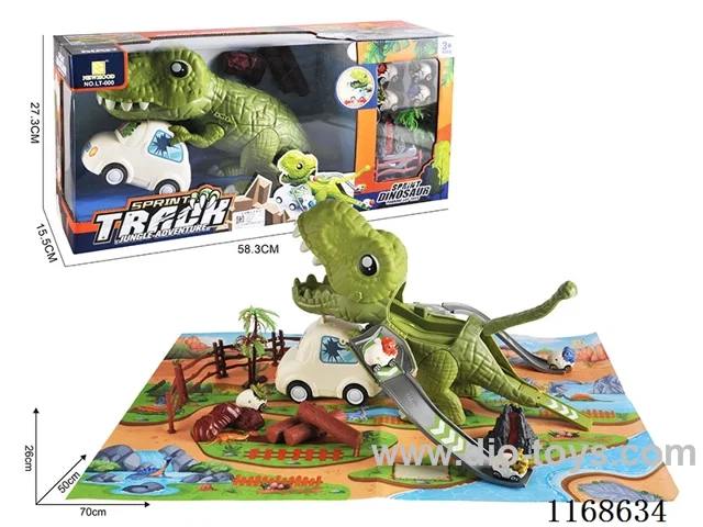 Dinosaur Catapult Scene Toys