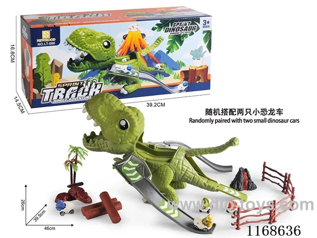 Dinosaur Catapult Scene Toys