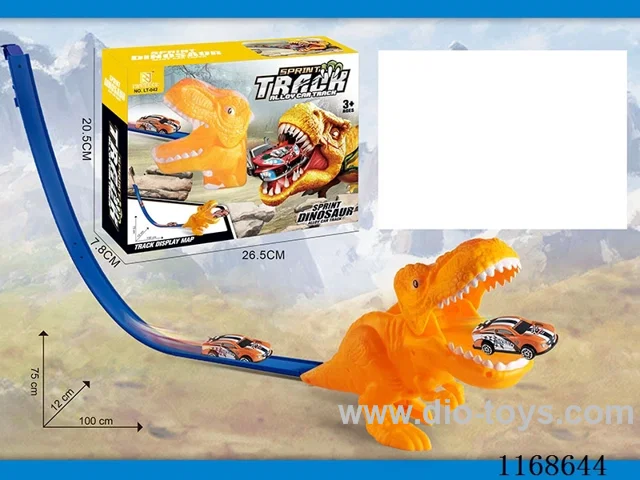 Dinosaur Track Car