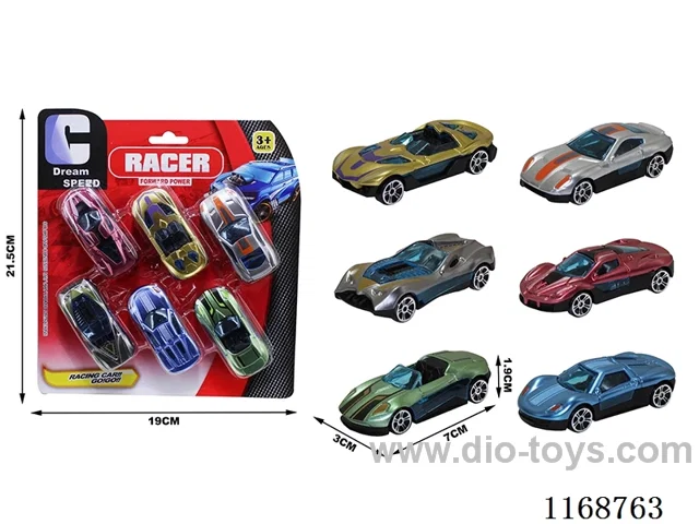 free wheel cars 6PCS