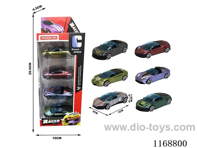 6 types of free wheel cars 4PCS