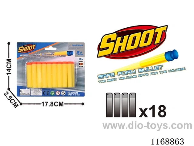 EVA bullets 18PCS