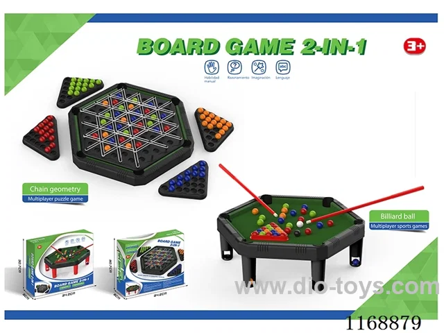 Pool - Geometry Board 2 in 1