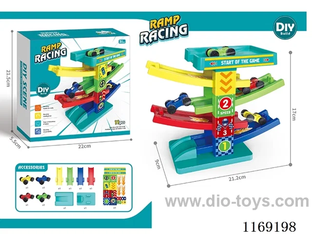 Glide rail car