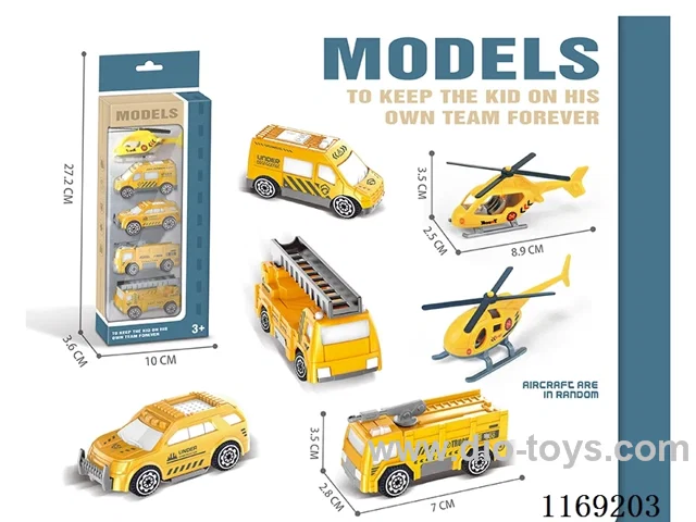 Sliding plastic car