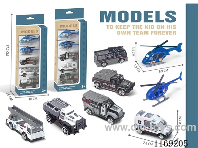 Sliding alloy car