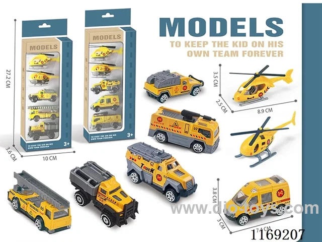Sliding alloy car