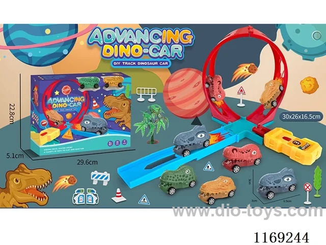 Dinosaur ejection track