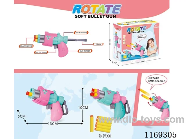 soft bullet gun