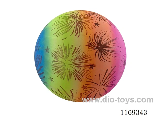 9 inch rainbow ball