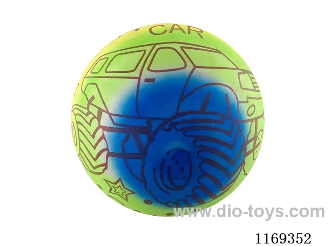 9 inch rainbow ball