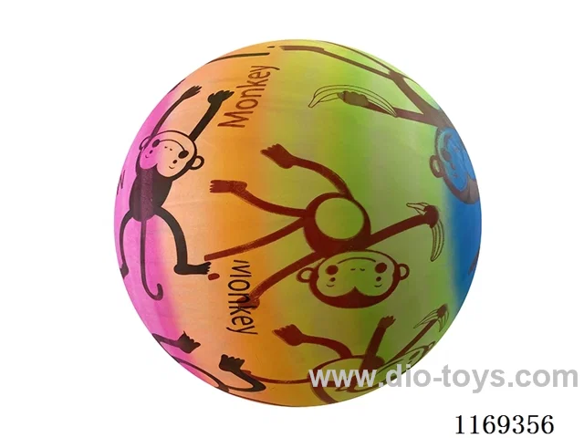 9 inch rainbow ball