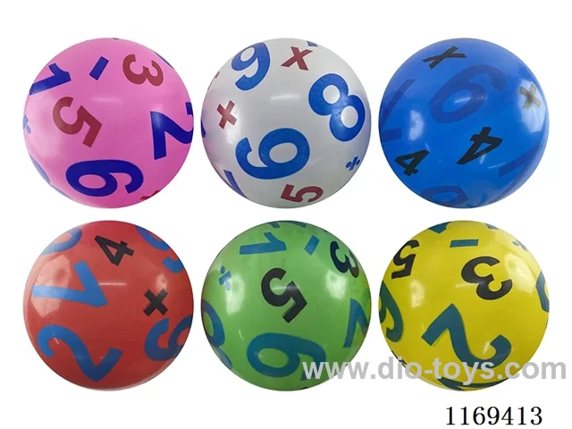 9 inch color printing ball