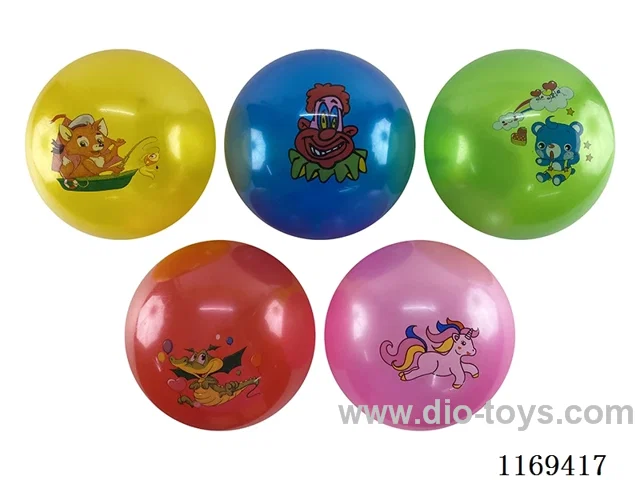 9 "labeling ball - multi-color random mixing