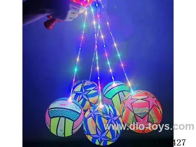 9 "Luminous Fitness Swing ball. - All kinds of random mix