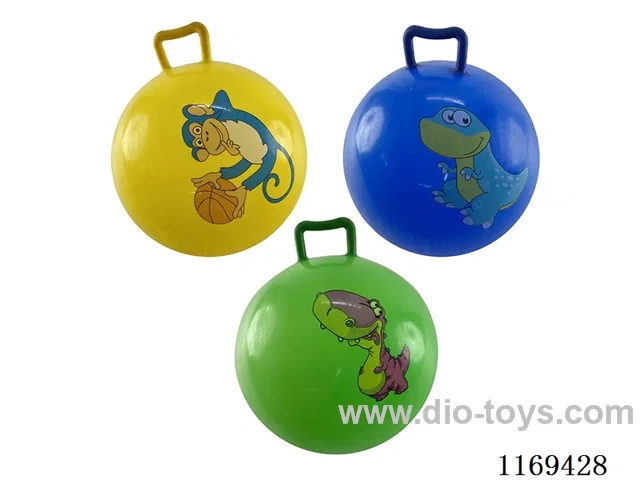 40CM handle ball - multi-color random mix