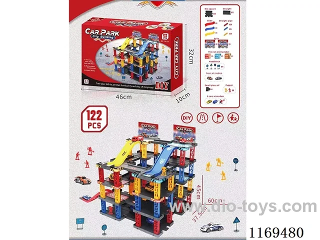 Splice track DIY City building 122pcs
