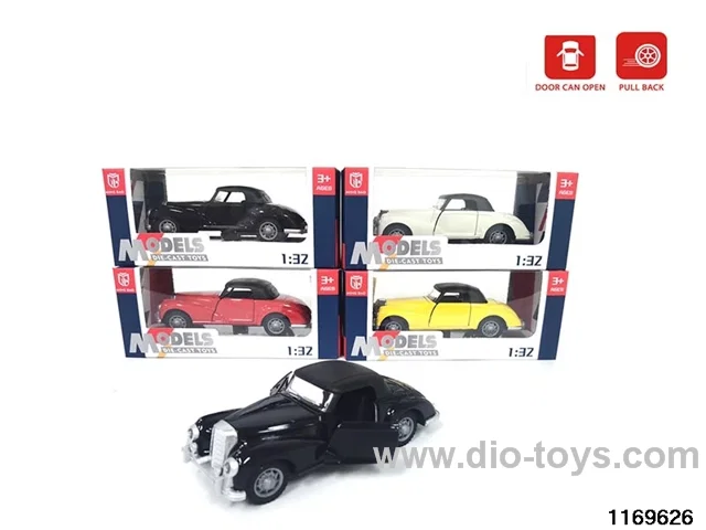 1:32 alloy pull back car