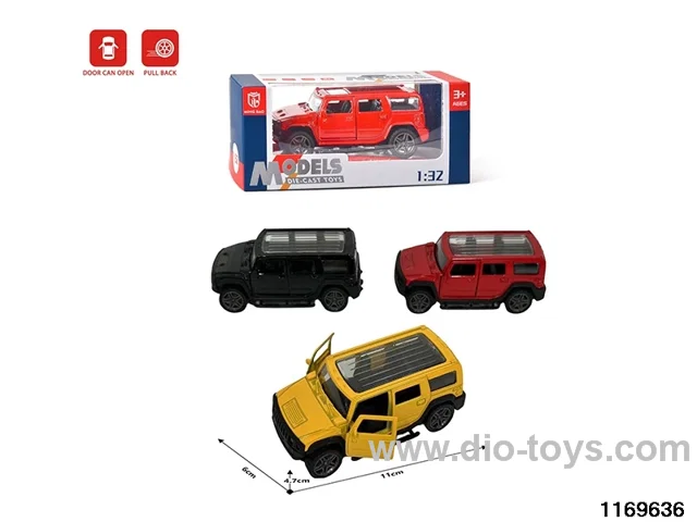 1:32 alloy pull back car