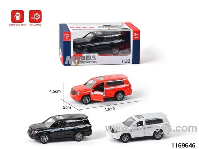 1:32 alloy pull back car