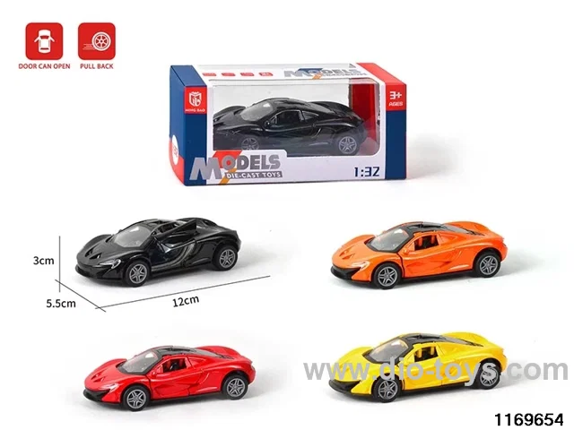 1:32 alloy pull back car
