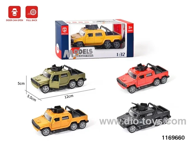 1:32 alloy pull back car