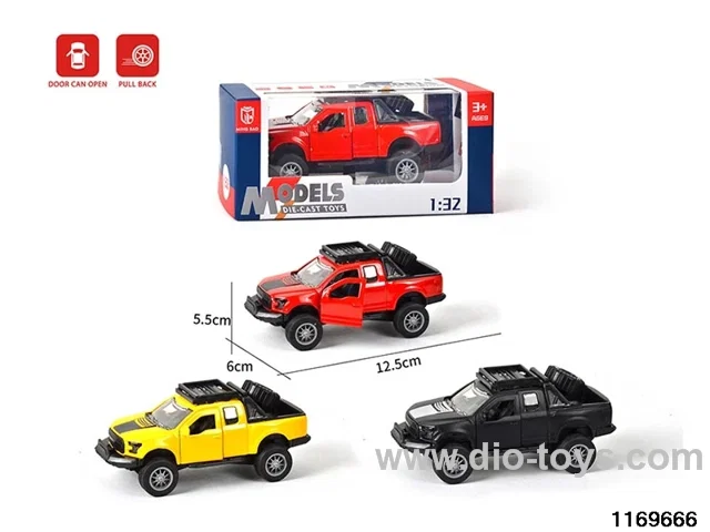 1:32 alloy pull back car
