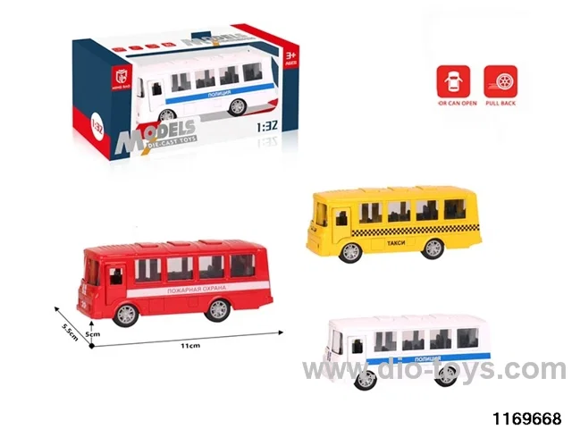 1:32 alloy pull back car