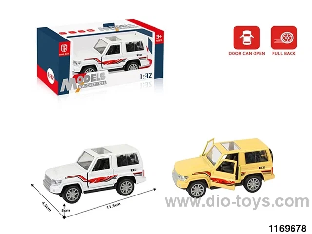 1:32 alloy pull back car