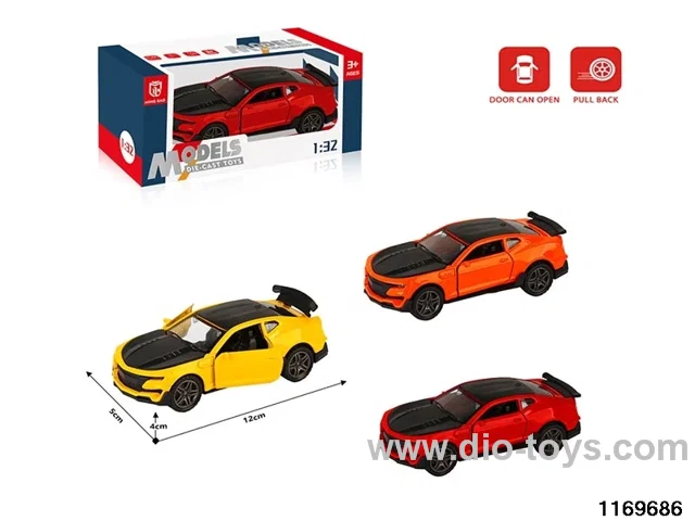 1:32 alloy pull back car