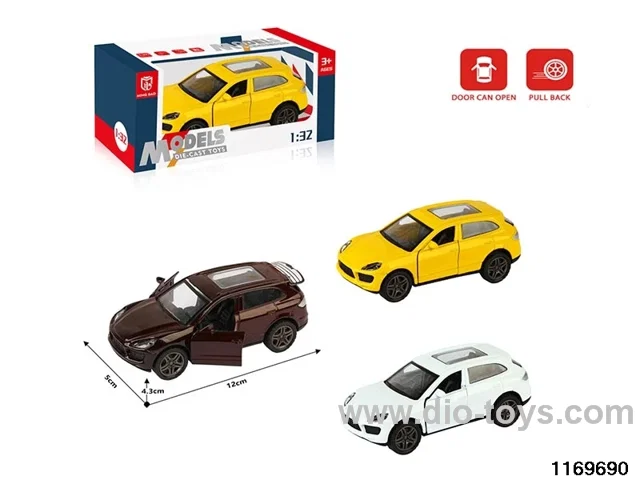 1:32 alloy pull back car