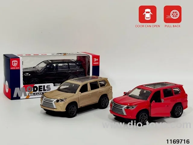 1:32 alloy pull back car