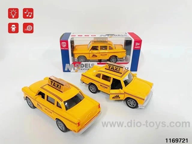 1:32 alloy pull back car W L/M